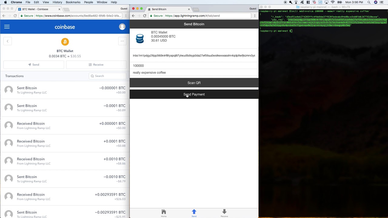 Coinbase integration with Lightning, alpha demo : r/Bitcoin