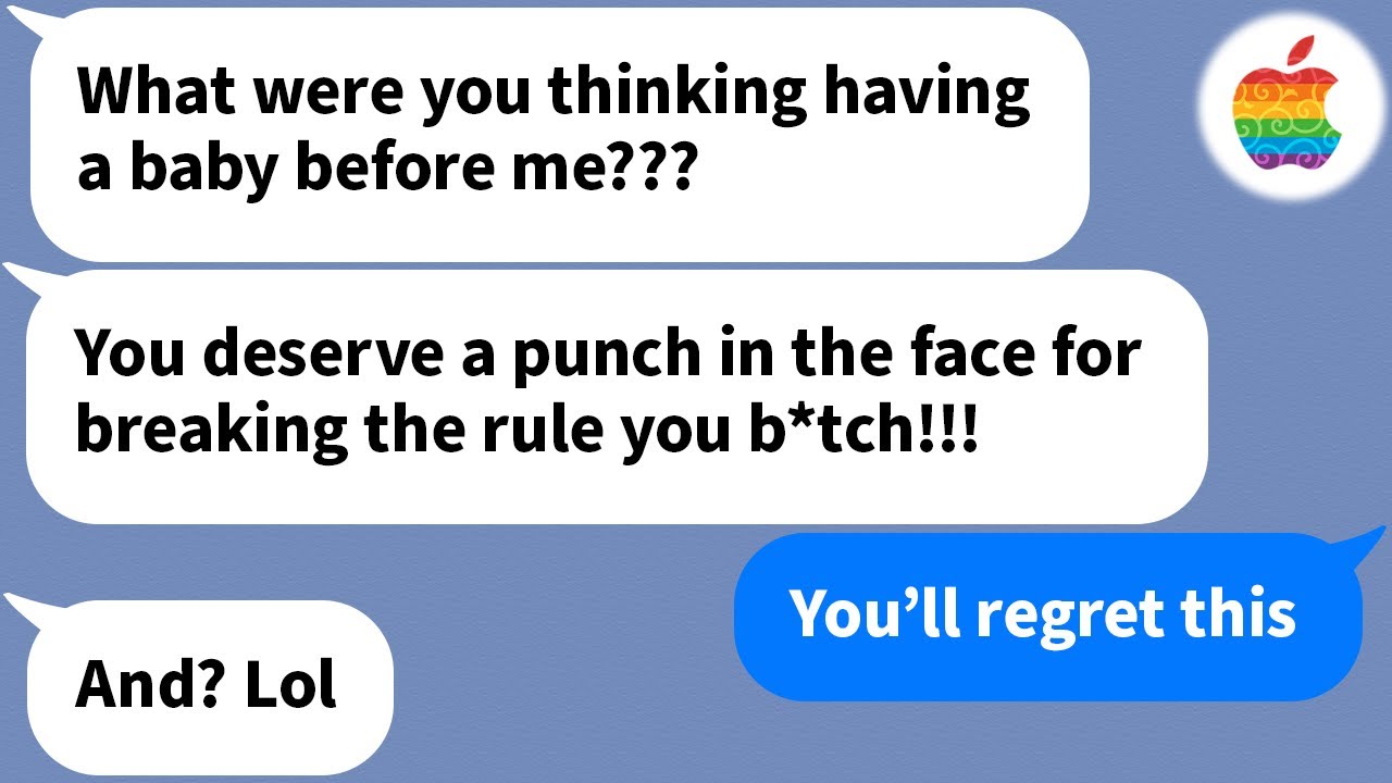 【Apple】 My sister-in-law punched me when she found out I had a baby
