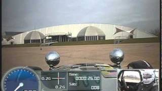 CAT Driver Training Gymkhana at UTAC, formerly known as Millbrook Proving Ground