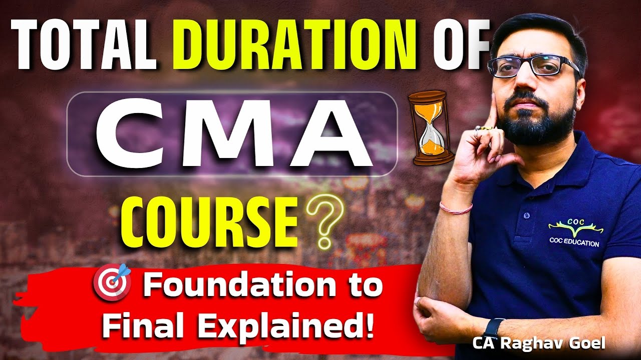 Total Time Required to Become a CMA | Must Know Before You Start! | CMA Course Duration 