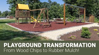 Safe & Fun Rubber Mulch Playground | Step-by-Step Professional Installation