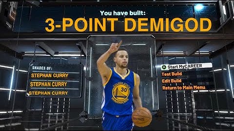 2016 99 3-pointer Stephan Curry Build Is An Absolute Glitch!! NBA 2k22 Current Gen