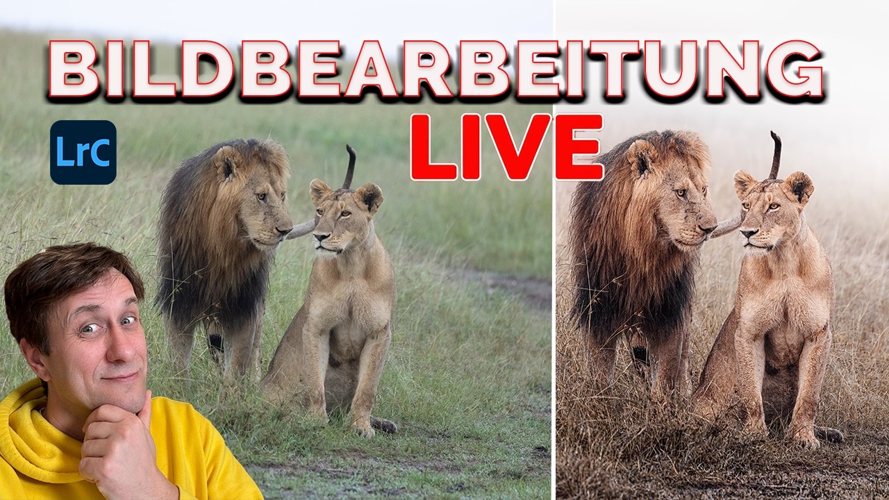 Deine LIVE Raw Bildbearbeitung
