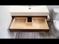 Making Notched Drawers for the Vanity Cabinet - Woodworking