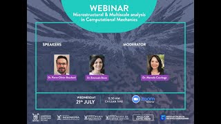 2nd. Webinar Microstructural & Multiscale analysis in Computational Mechanics
