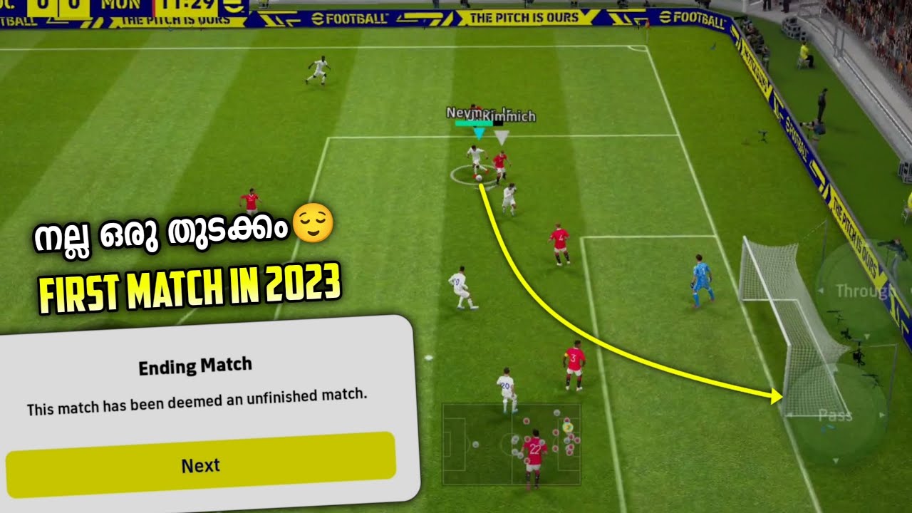 First Match In 2023 Gone Wrong 😂| Efootball 2023 Mobile - YouTube