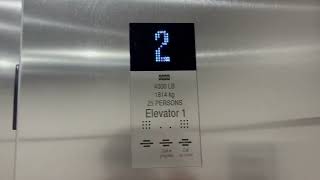 KONE Ecodisc Traction Tower 2 Elevator #1 at Universals Endless Summer Surfside - Orlando FL