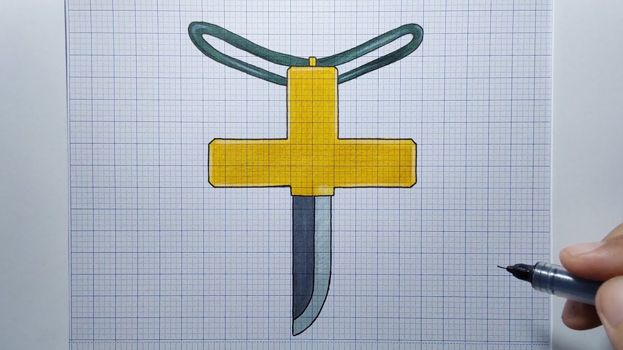 vẽ dark dagger trong blox fruits - YouTube
