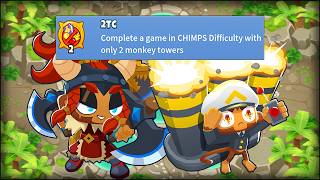 Sauda & Pop And Awe - 2TC Achievement Guide
2TC is an achievement in BTD6 where youre required to complete the CHIMPS mode from Rounds 6-100 with only 2 towers placed down. In this video, we are completing CHIMPS with only Sauda, one of the many heroes in Bloons TD 6 & Pop And Awe, Tier 5 upgrade of the middle path of the Mortar Monkey placed down for the 2TC achievement.
BTD6Index: https://btd6index.win/
BTD6MapList: https://btd6maplist.sarto.dev/
Purchase BTD6: https://store.steampowered.com/app/960090/Bloons_TD_6/ Sauda & Pop And Awe - 2TC Achievement Guide