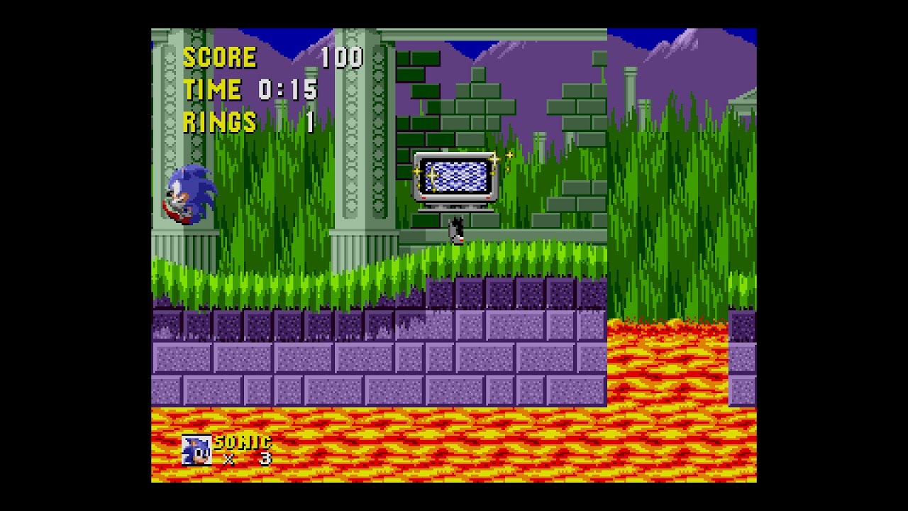 Sonic Marble Zone Act 1