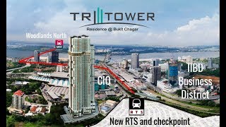 TriTower Residence Johor Bahru: Travel to Woodlands in 20 minutes!