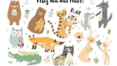 Como os animais tratam seus filhotes?