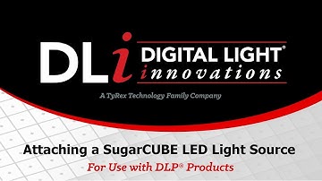 Attaching a SugarCUBE™ LED Light Source