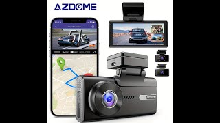 AZDOME 5K M580 3CH Dash Cam with Touch Screen | Unboxing