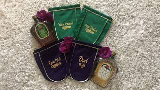 Personalized Crown Royal Bags! Get yours now at MissCraftyBoss.com #crownroyal #gifts #personalized