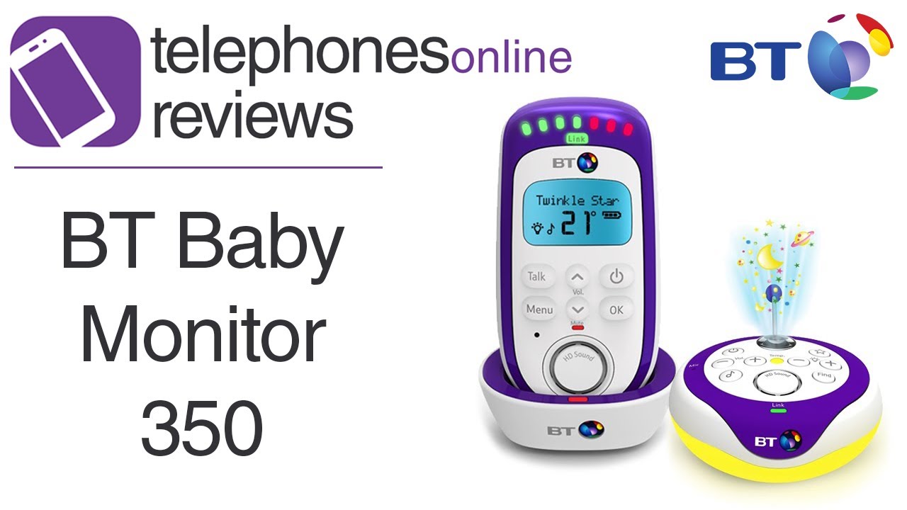 BT Digital Baby Monitor 350 Lightshow Review By Telephones Online