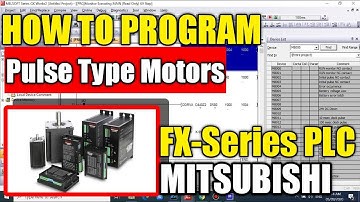 How to Program Pulse Type Motor in FX-Series PLC Mitsubishi | Automation Paradise
