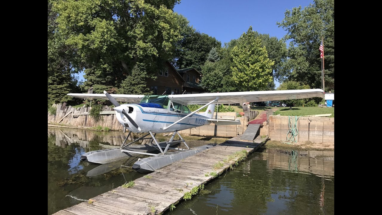 Seaplane Flying Over Deer Lake, WI. YouTube
