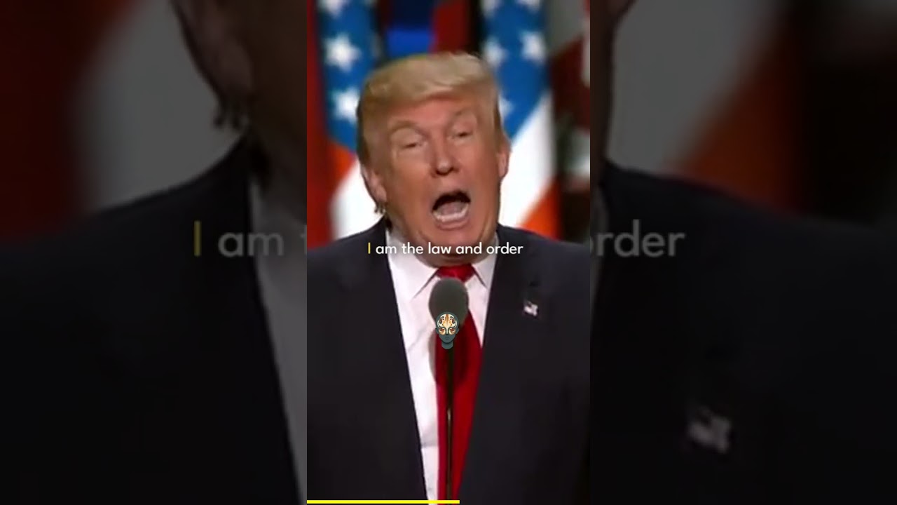 Donald Trump on restoring law and order