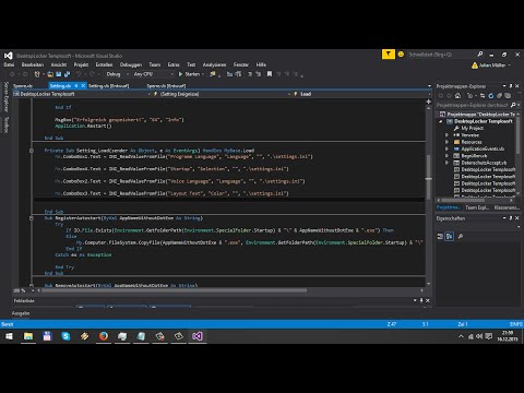 Desktop Sperren | Visual Basic | Templosoft