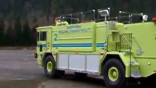 Boeing Fire Dept  ARFF Live fire Training   Part 1
