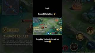 Devara Skills Explained | New Hero Guide | HoK #hok #mobilelegends #mobilelegends #legendofkay #hok