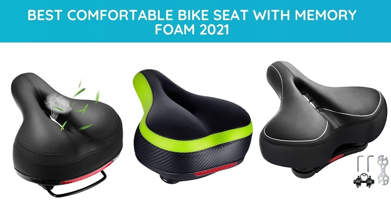 memory foam seat for bike