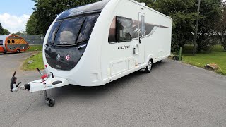 USED 2019 SWIFT ELITE 580 with MOTOR MOVER - NOW SOLD