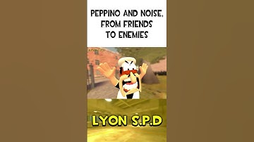 Peppino and Noise, from friends to enemies (Pizza Tower) #shorts