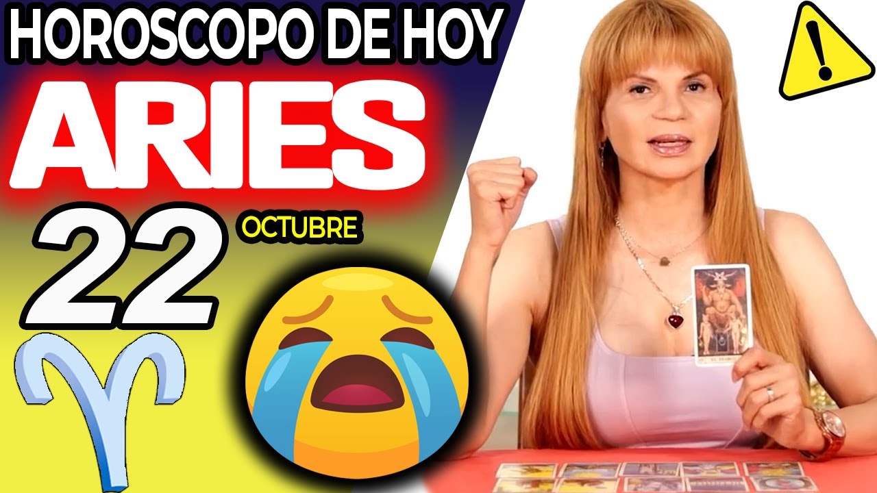 ARIES ♈LLORE CON TU LECTURA ️😭🔮EL KARMA TE PAGA💎 Horóscopo De Hoy 22 De ...