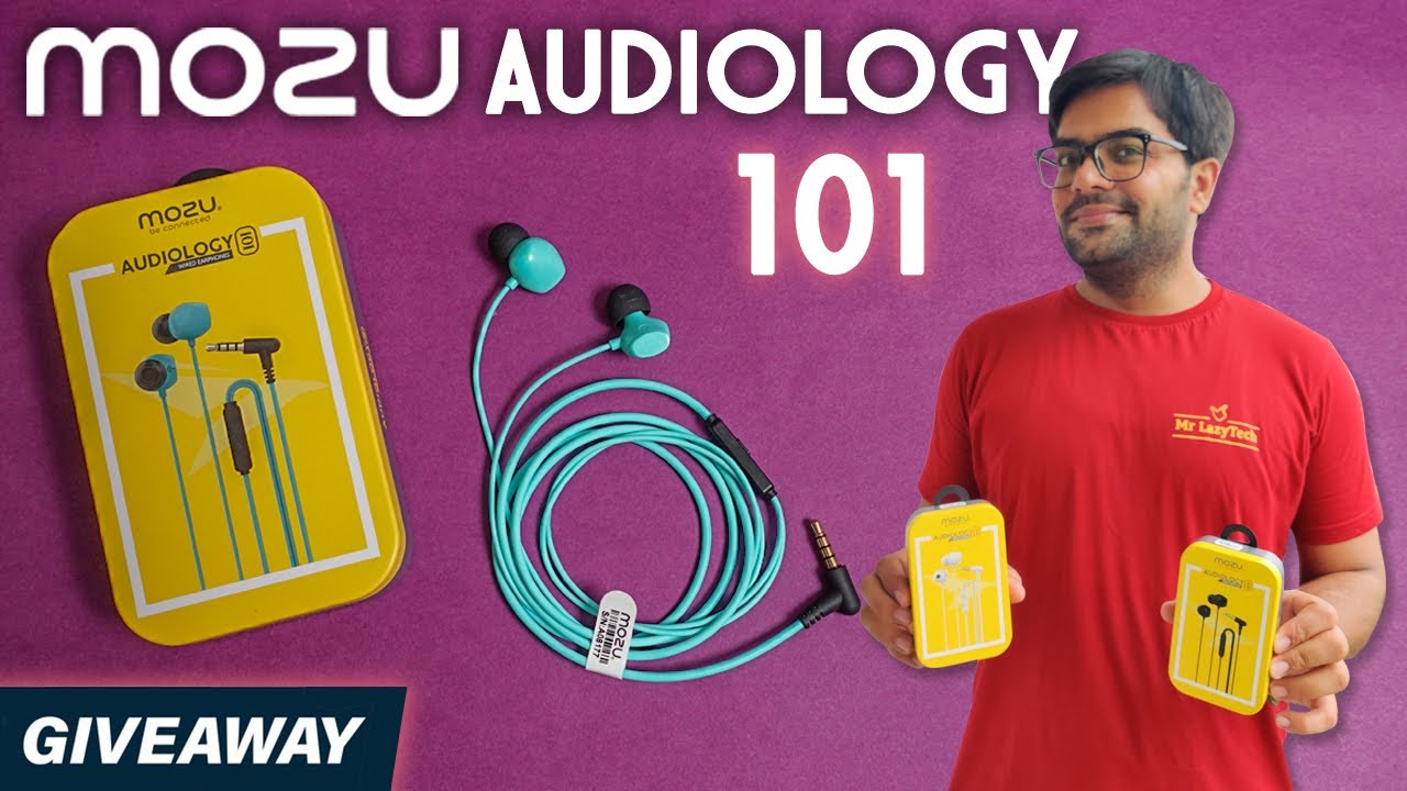 Best Earphones Under 500 ⚡⚡ Mozu Audiology 101 Wired Earphones 👌👌 Giveaway 😃😃