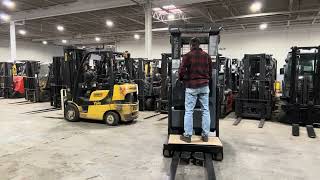 2018 Toyota 7BPUE15 3000lbs Used Order Picker Forklift - U85153