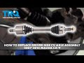 How to Replace Drivers Side CV Axle Assembly 2007-2015 Mazda CX-9