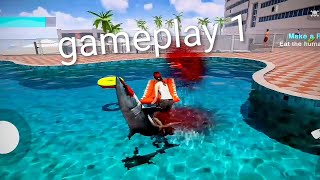 Shark rage game gameplay #1#gaming#please support channel  screenshot 5