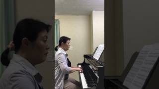 Hiroshima music studio lesson Consolo B.Bartok For Children Gyermekeknek Sz.42 No.4 Pillow Dance