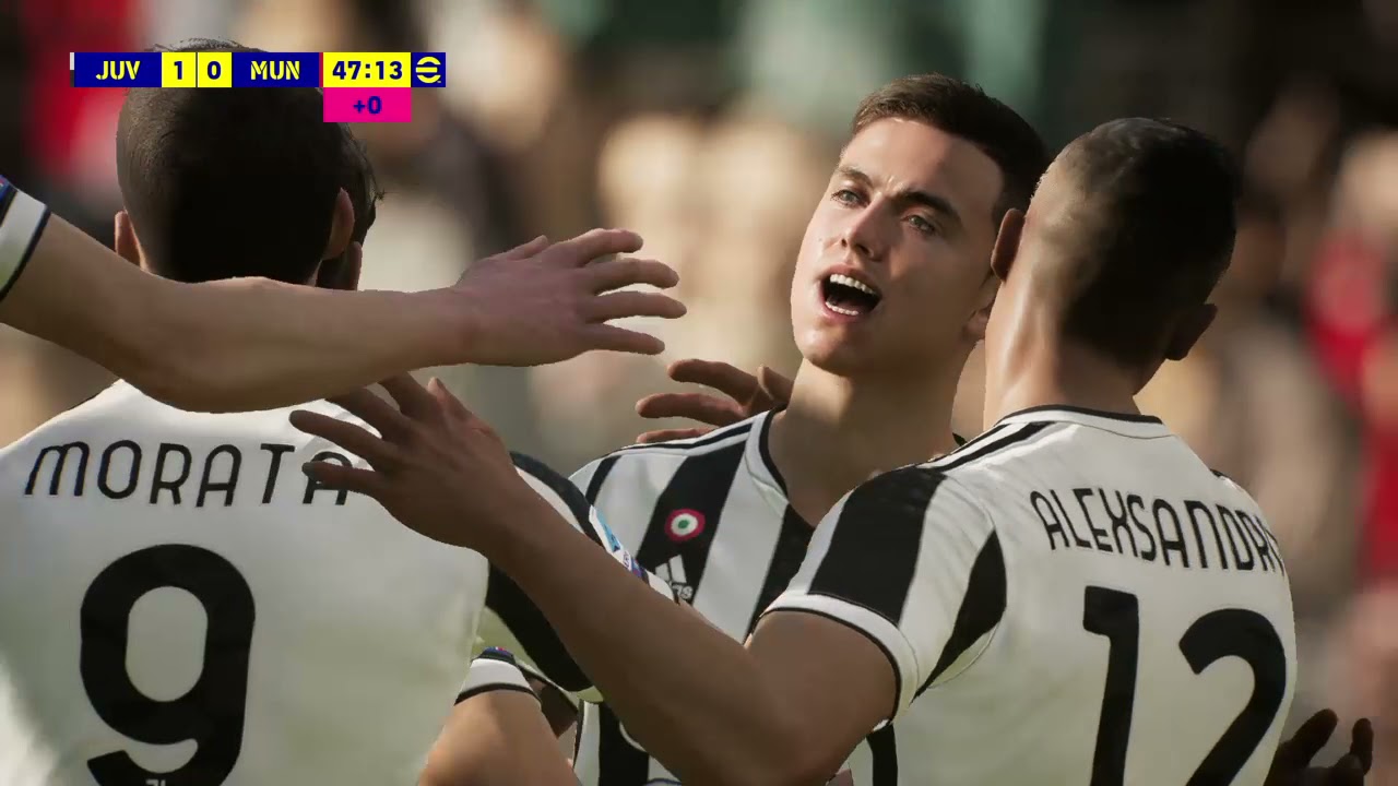 eFootball 2022 (PES 2022) - PS4 SLIM Gameplay - Juventus Vs. Manchester United