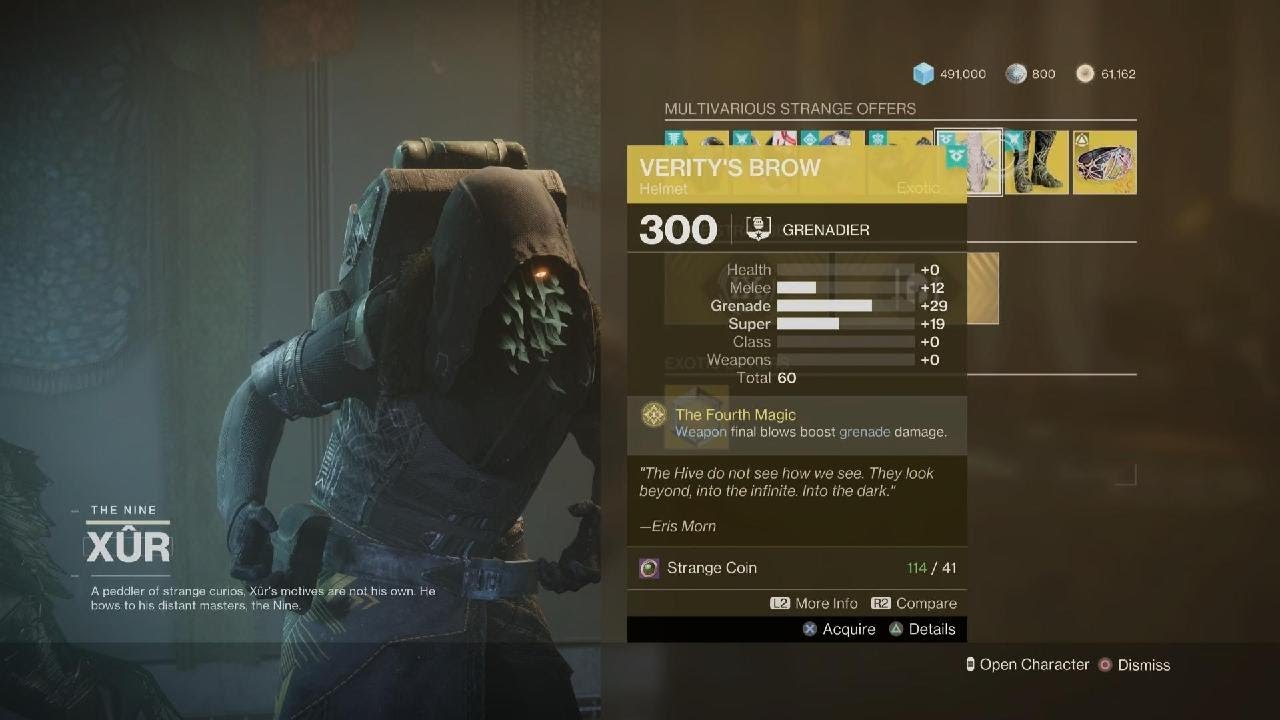Destiny 2 Xur Loot "5-December-2025"