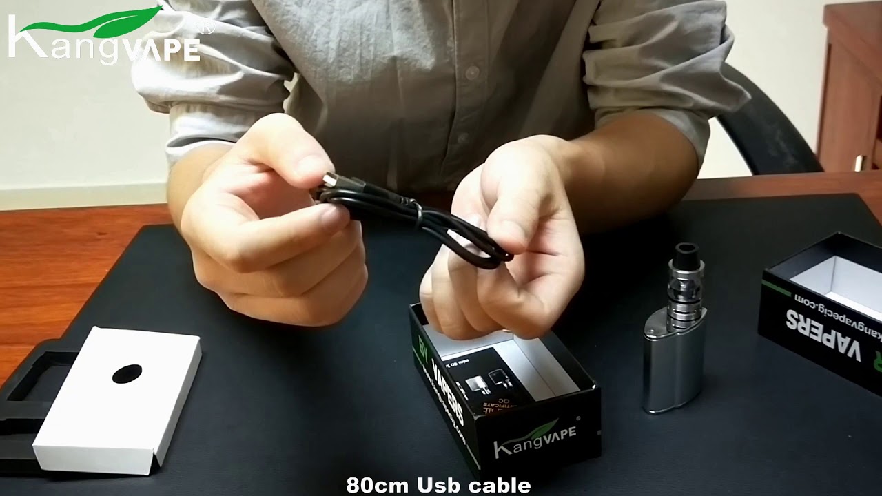 Vaping The Kangvape Mini 60W Mod Vape-manual - YouTube