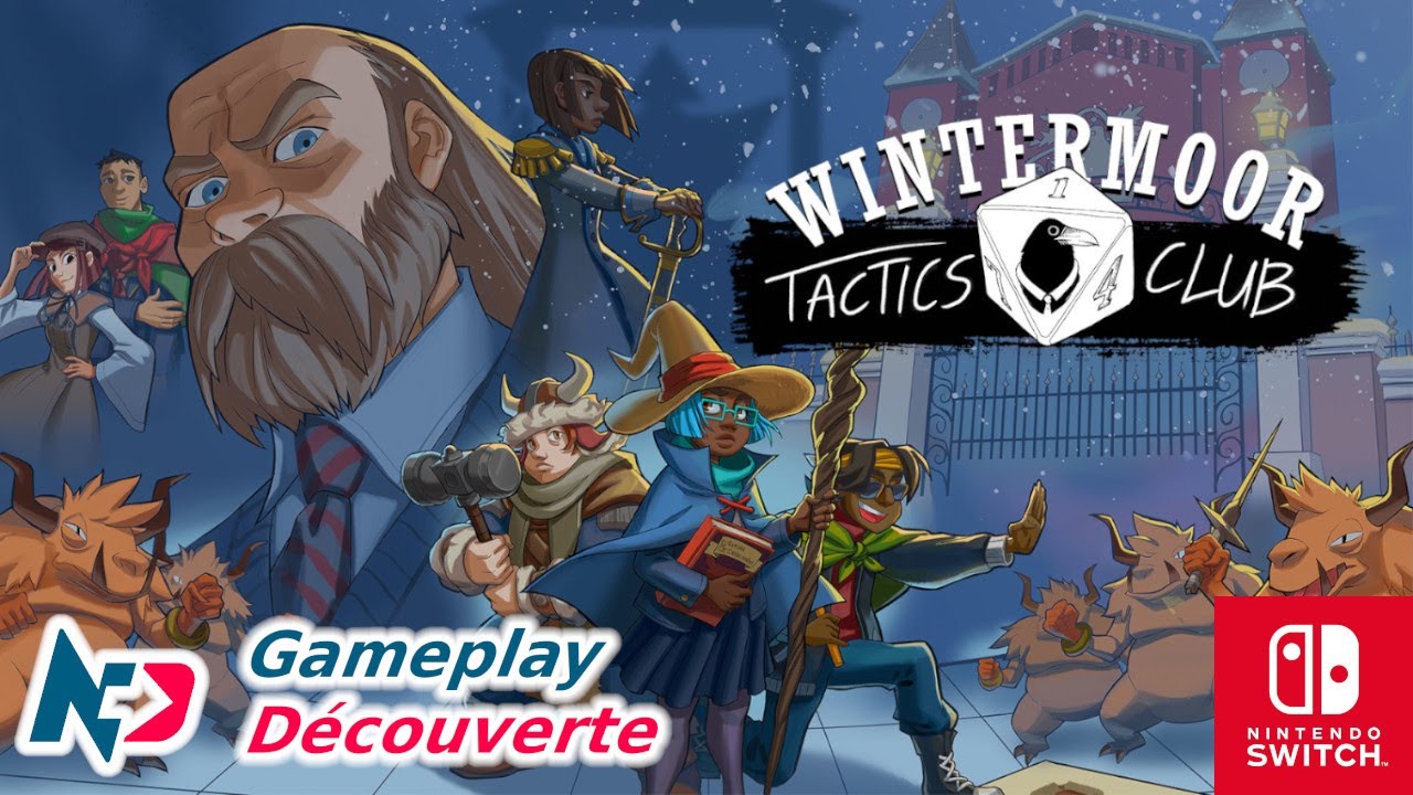 Wintermoor Tactics Club - Nintendo Switch Gameplay