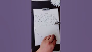 Easy Geometric Pattern #shorts #viral #new #tricks #cca