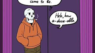 Underswap comic dub "Papyrus meets Asgore"