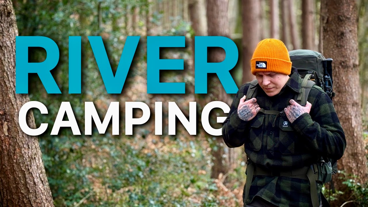 Camping By a Stream & Cooking Over a Campfire