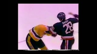 Islanders - Kings rough stuff 10/8/87