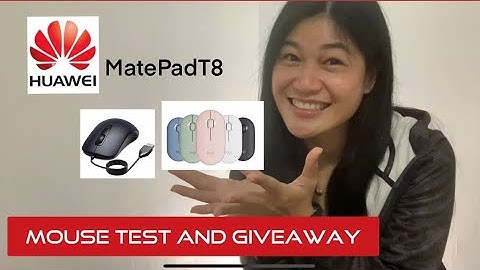 Mouse Test for Huawei MatepadT8 Plus Give Away!!