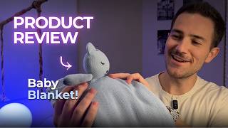 My Review Of This Organic Cotton Baby Blanket By Bleu La La