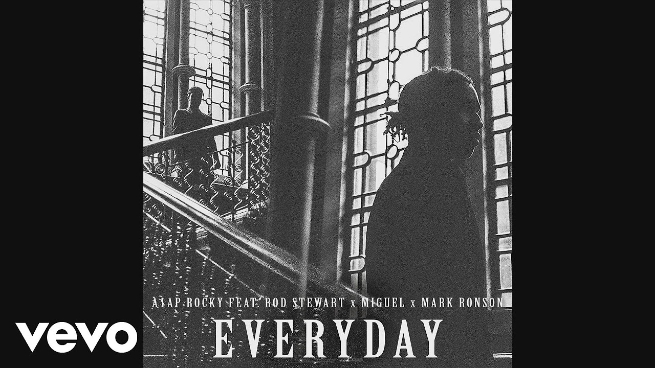 AAP Rocky   Everyday Official Audio ft Rod Stewart Miguel Mark Ronson