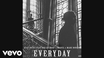A$AP Rocky - Everyday (Audio) ft. Rod Stewart, Miguel, Mark Ronson