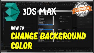 3ds Max, thay đổi màu nền - Bạn muốn tạo ra những hình ảnh độc đáo hơn và thú vị hơn? Thay đổi màu nền sẽ giúp bạn làm điều đó trong 3ds Max. Xem hình ảnh liên quan để tìm hiểu cách thay đổi màu nền một cách dễ dàng và nhanh chóng.