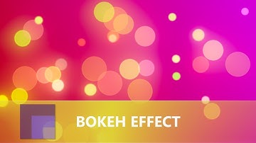Create a Light Bokeh Effect in Gimp.  Easy 