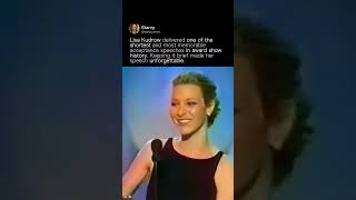 LISA KUDROW FUNNIEST AWARD ACCEPTANCE